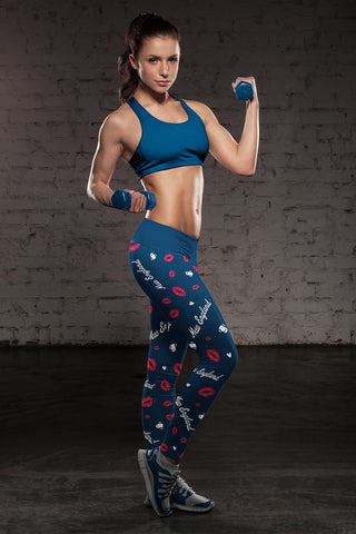 Image of NE Lovin Kisses FB Leggings