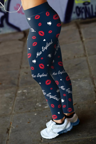 Image of NE Lovin Kisses FB Leggings