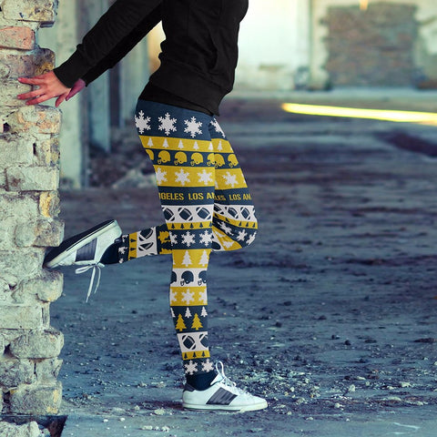 Image of LA CHAR Christmas FB Leggings