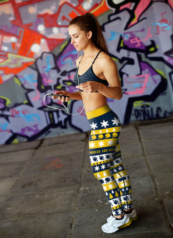 Image of LA CHAR Christmas FB Leggings