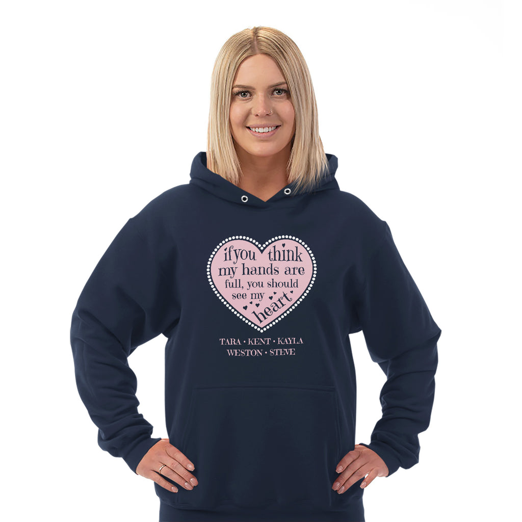 Full Heart Personalized Hoodie