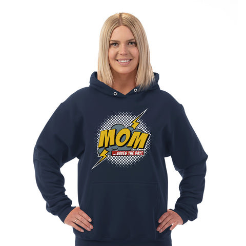 Image of Mom Saves The Day Hoodie