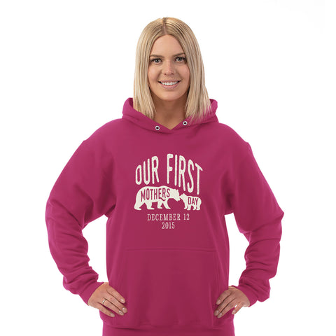Image of First Mothers Day Personalized Hoodie