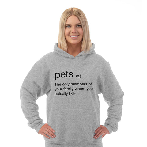 Image of Hoodie Pets Definition