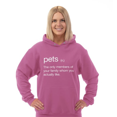 Image of Hoodie Pets Definition