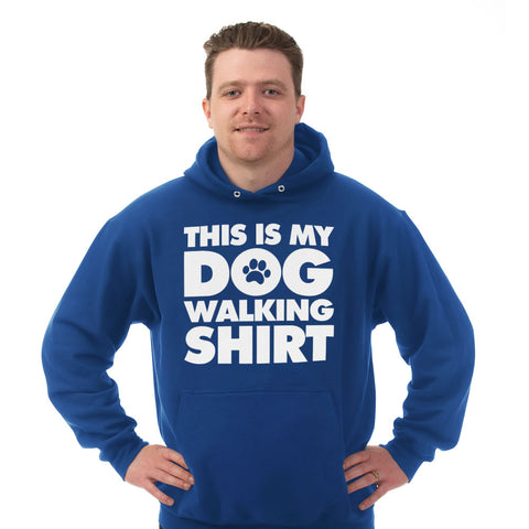 Image of Hoodie Dog Walking Shirt