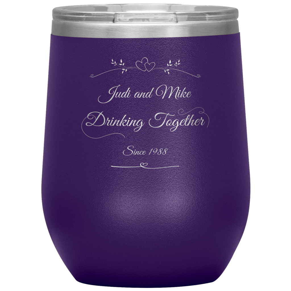 Drinking Together Since Personalized Wine Tumbler