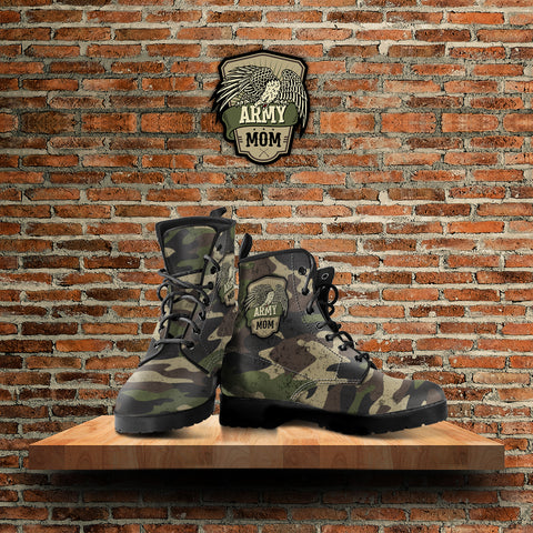 Image of Army Mom and Army Dad Leather Boots