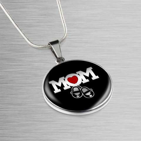 Image of Mom Pendant Necklace
