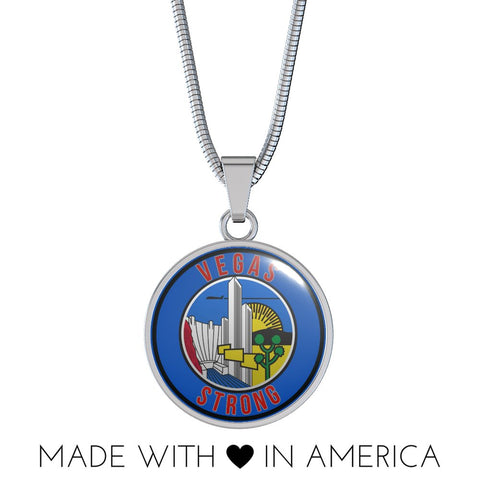 Image of Vegas Strong Pendant Necklace