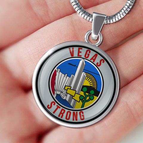 Vegas Strong Pendant Necklace
