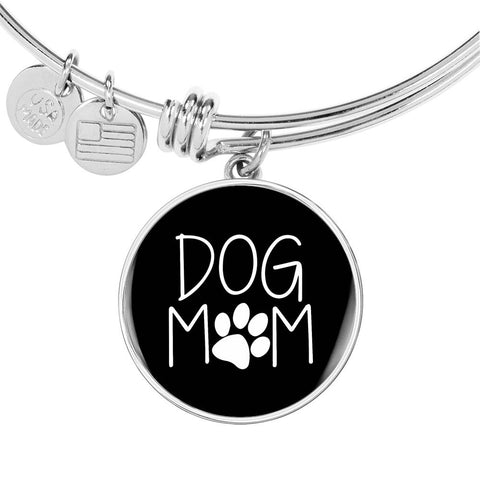 Dog Mom Bangle Bracelet