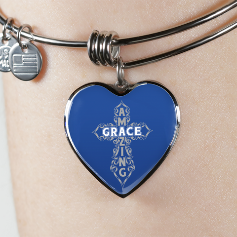 Amazing Grace Bangle Bracelet
