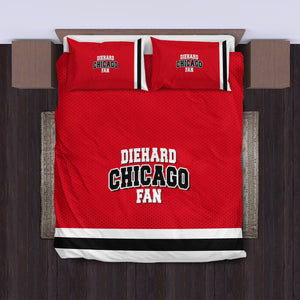 Diehard Chicago Fan Sports Bedding Set