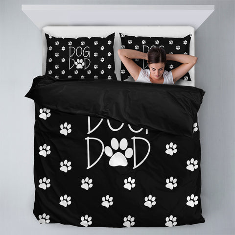 Dog Dad Bedding Set
