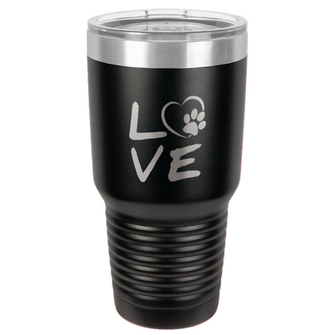 Image of Love Paw Stainless Steel Tumbler