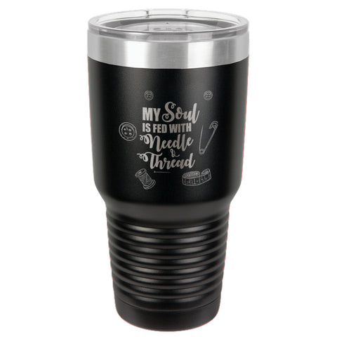 Image of My Soul Sewing Stainless Steel Tumbler