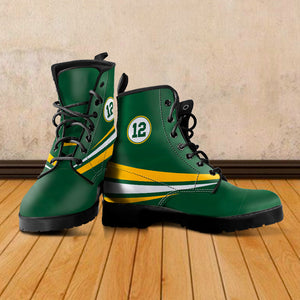 Green Bay 12 Sports Leather Boots