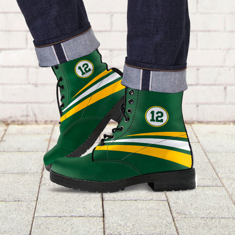 Image of Green Bay 12 Sports Leather Boots