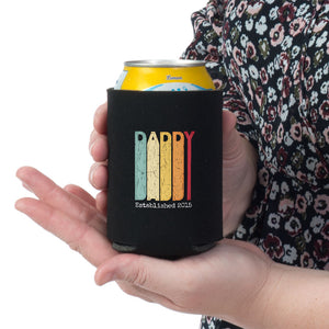 Daddy Est Personalized Can Wrap