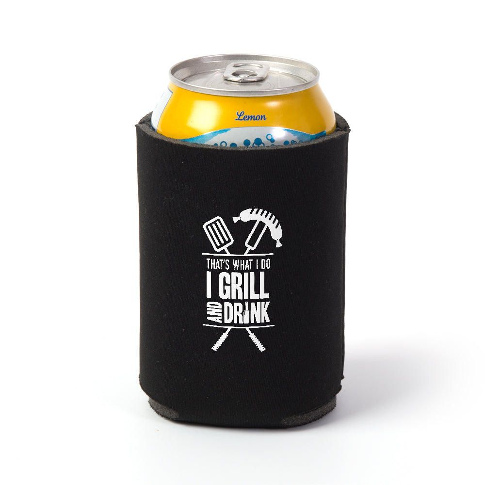 Grill and Drink Can Wrap