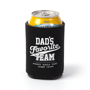Favorite Team Personalized Can Wrap