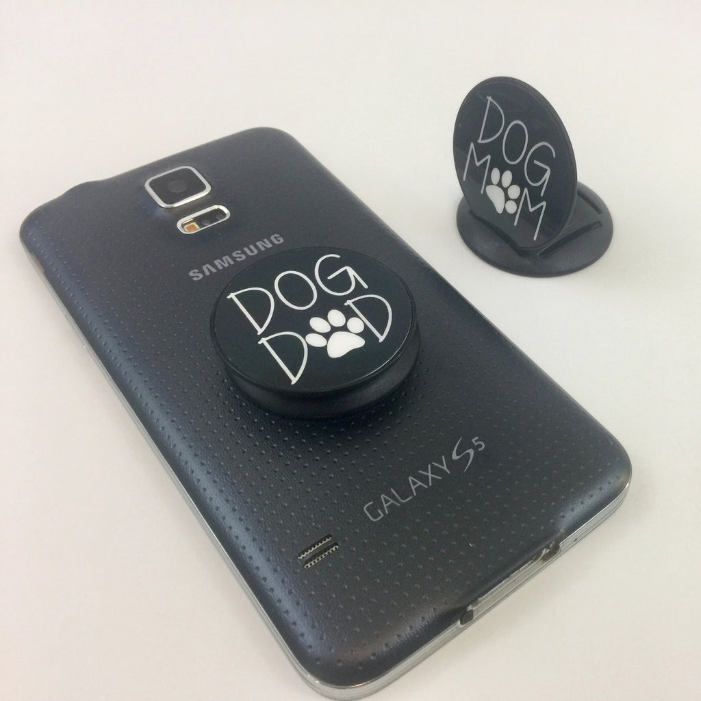 Dog Dad Twist and Pull Phone Grip