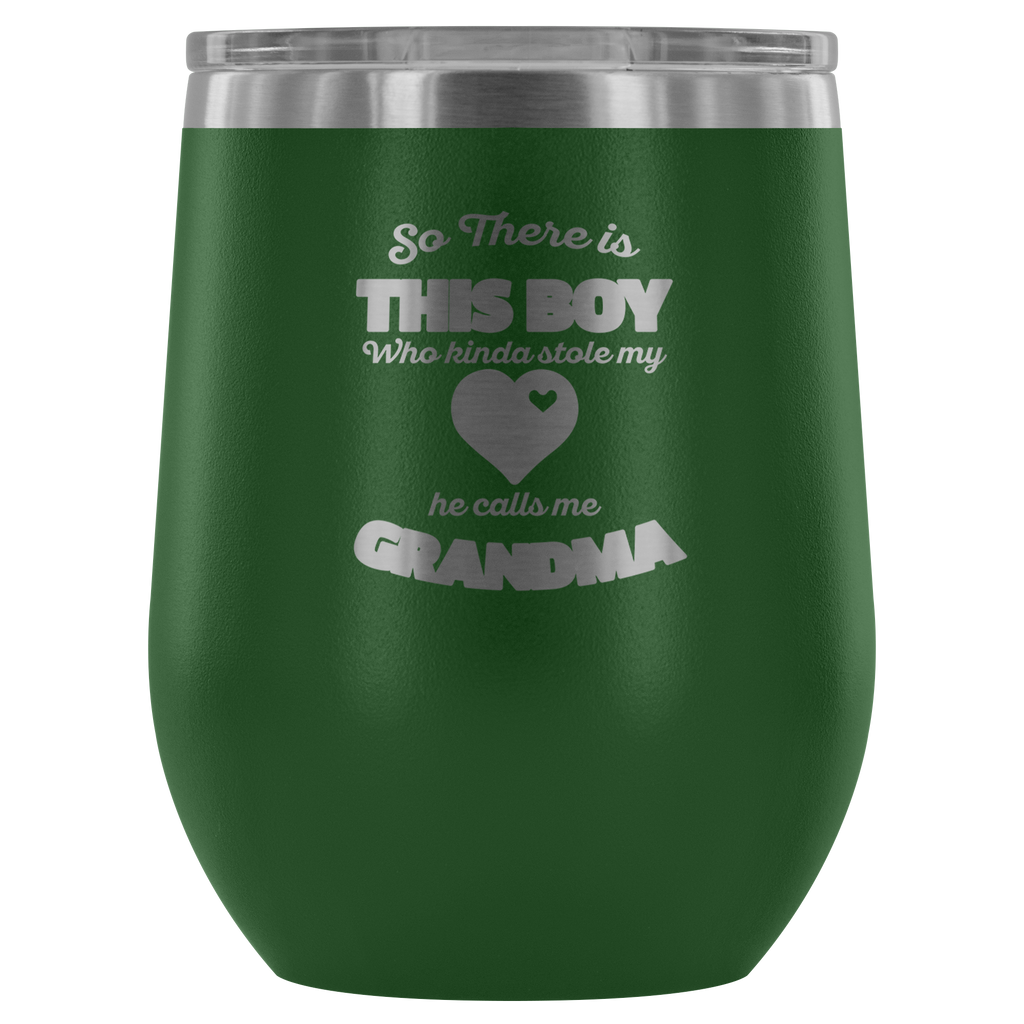 So There Is This Boy Who Stole My Heart Wine Tumbler