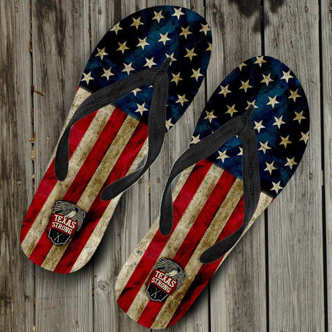 Image of Texas Strong Flip-Flops