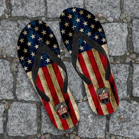 Image of Texas Strong Flip-Flops