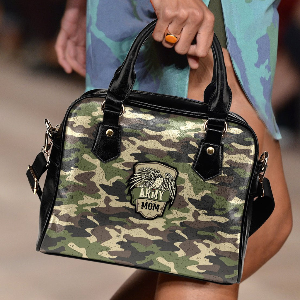 Army Mom Camouflage Handbag