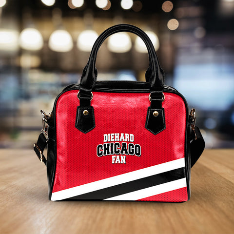 Image of Diehard Chicago Fan Sports Shoulder Handbag
