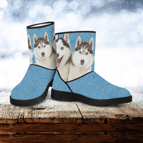Image of Husky Faux Fur Boots