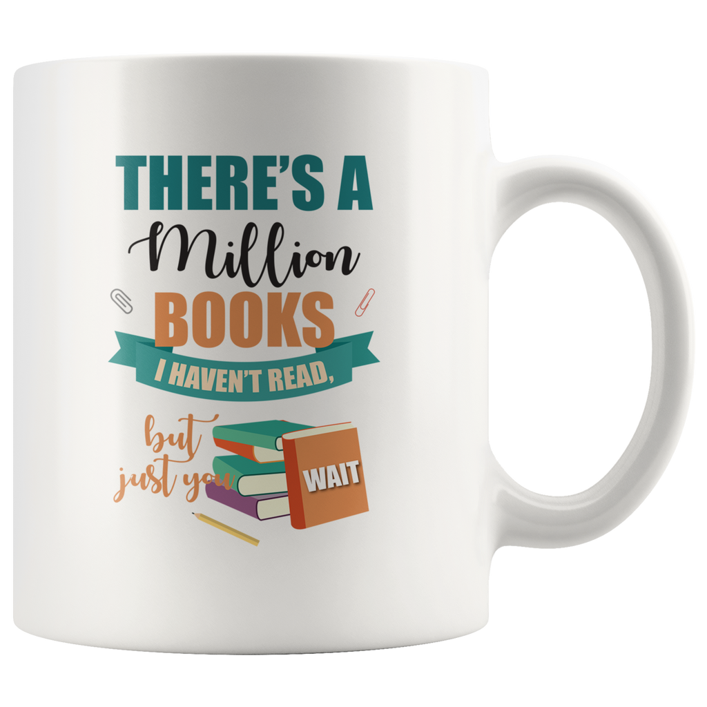 A Million Books Ceramic Mug