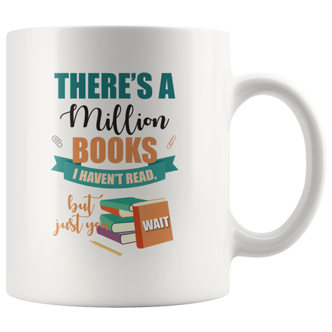 A Million Books Ceramic Mug