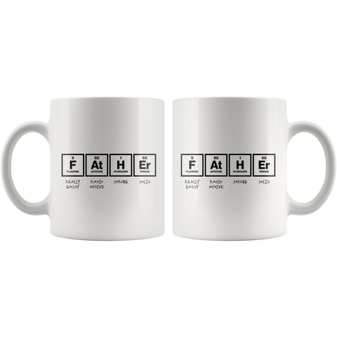 Image of Father Elements White Ceramic Mug