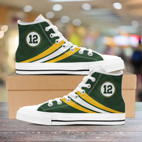 Image of Green Bay 12 Sports High Top Shoes
