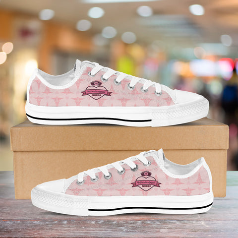 Image of Mississippi Nurse High Top Shoes Pink