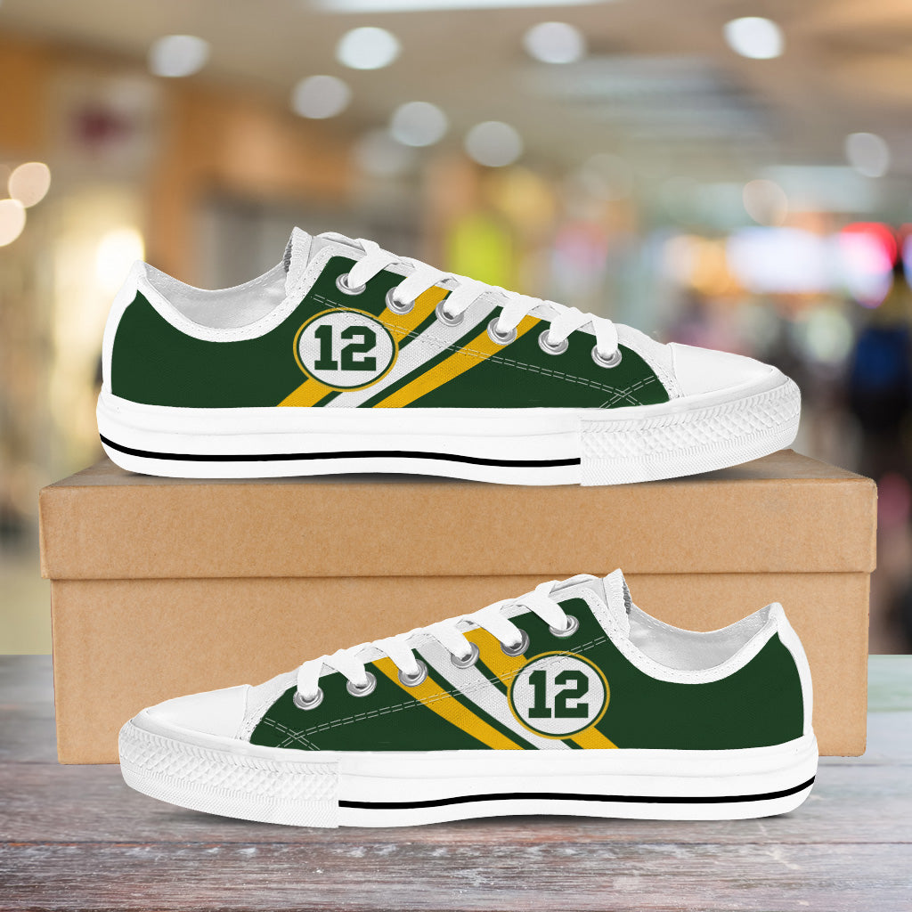 Green Bay 12 Sports Low Top Shoes