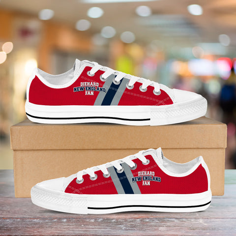 Image of Diehard New England Fan Sports Low Top Shoes