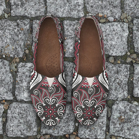 Image of Mandala Ladies Casual Shoes Pink and Gray