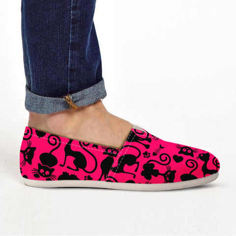 Image of Cats Ladies Casual Shoes Pink