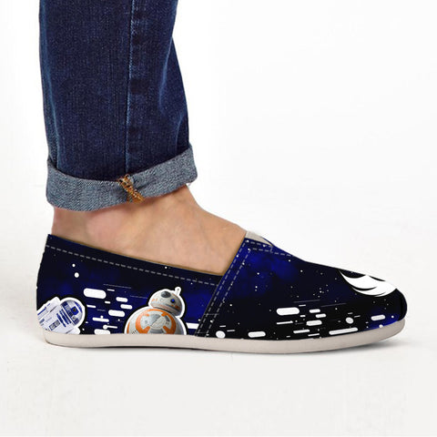 Image of R2-D2 BB-8 Ladies Casual Shoes