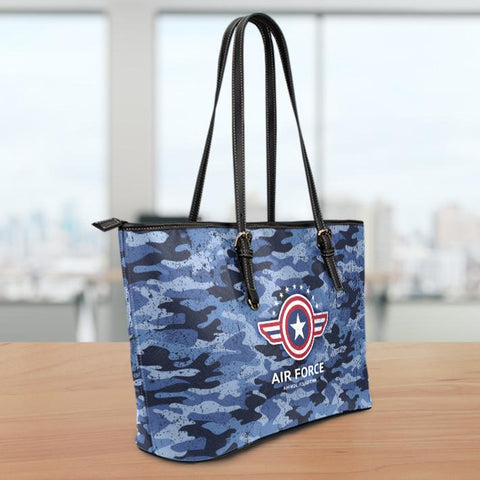Image of Air Force Small Leather Tote