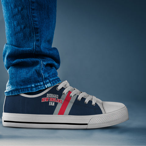 Image of Diehard New England Fan Sports Low Top Shoes