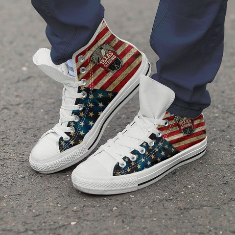 Image of Texas Strong High Top Shoes White