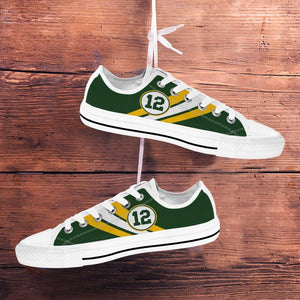 Green Bay 12 Sports Low Top Shoes