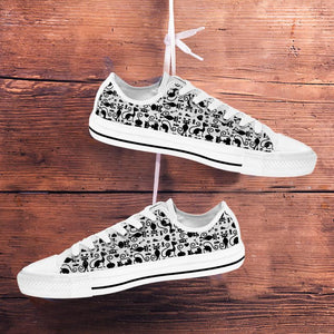 Cats Low Top Shoes White