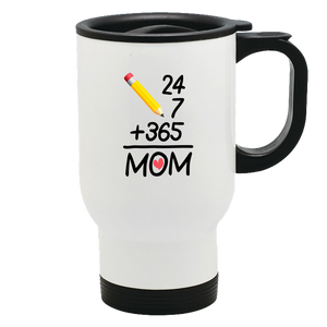 365 Mom Metal Coffee and Tea Travel Mug