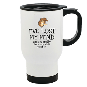 I've Lost My Mind Metal Coffee and Tea Travel Mug